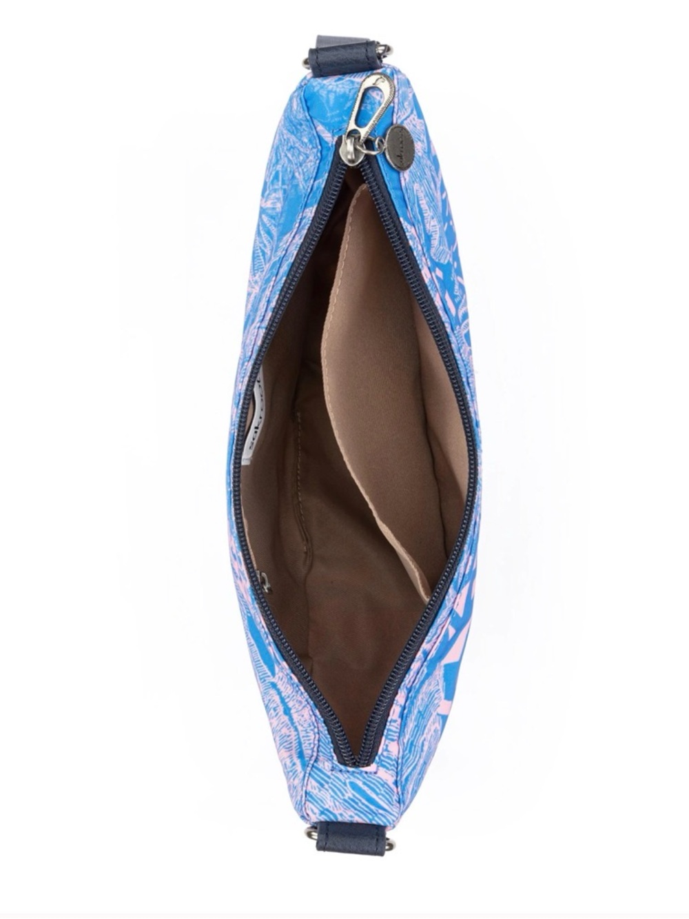 The Sak Tess Sling Blue & Pink Bubblegum Wildlife Crossbody Shoulder Bag - Picture 7 of 7